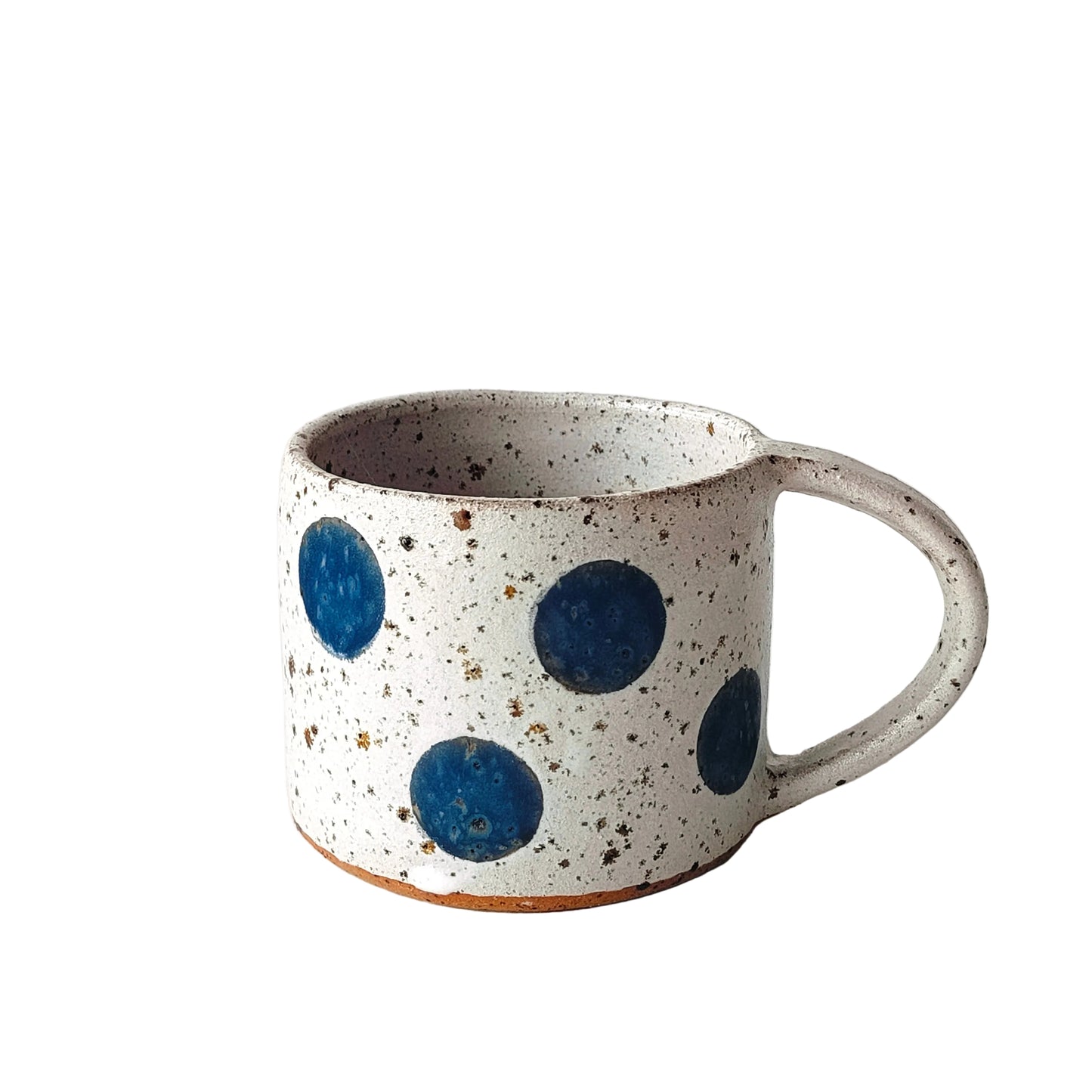 Speckled White With Blue Dots (ii)