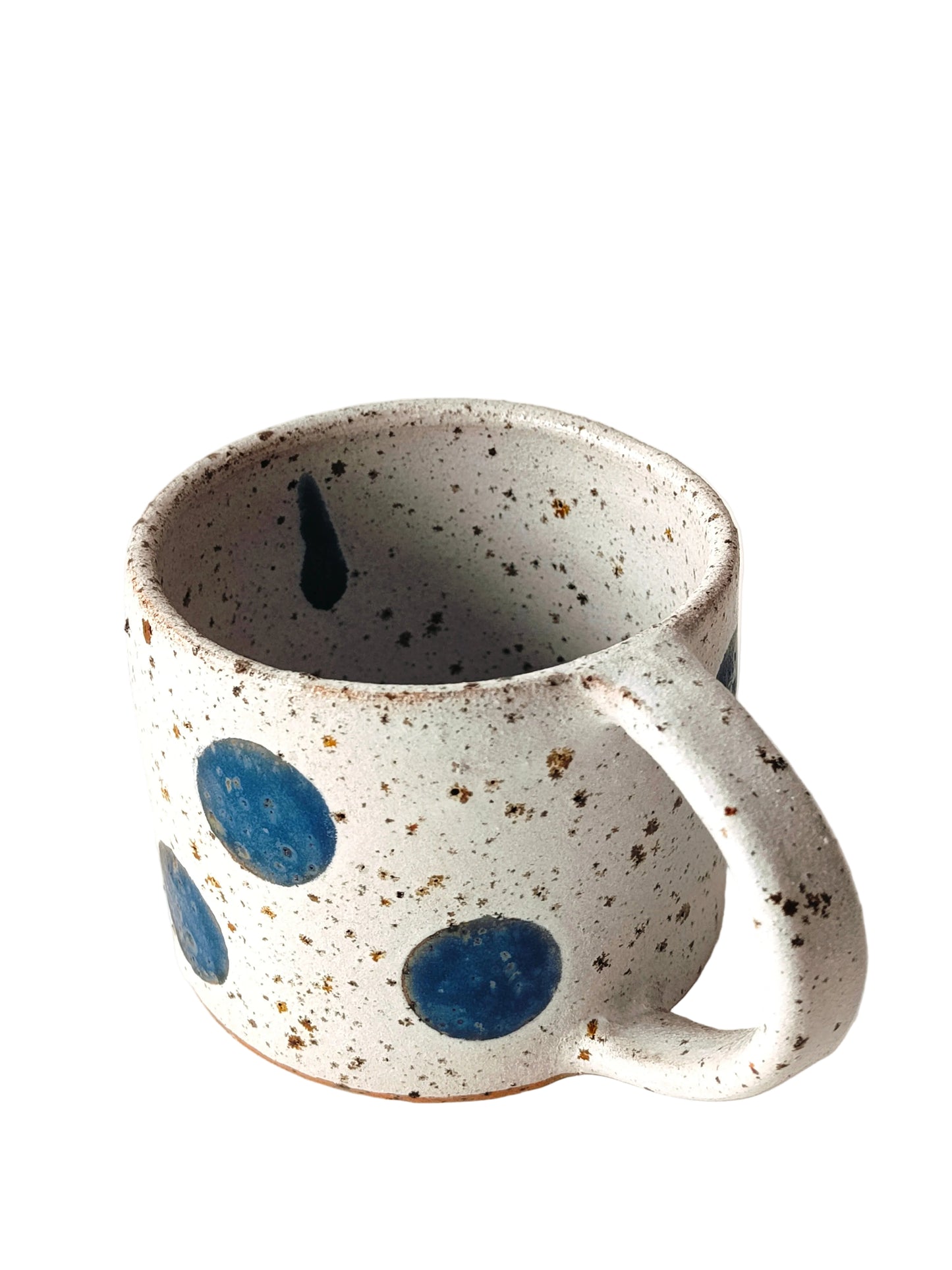 Speckled White With Blue Dots (ii)