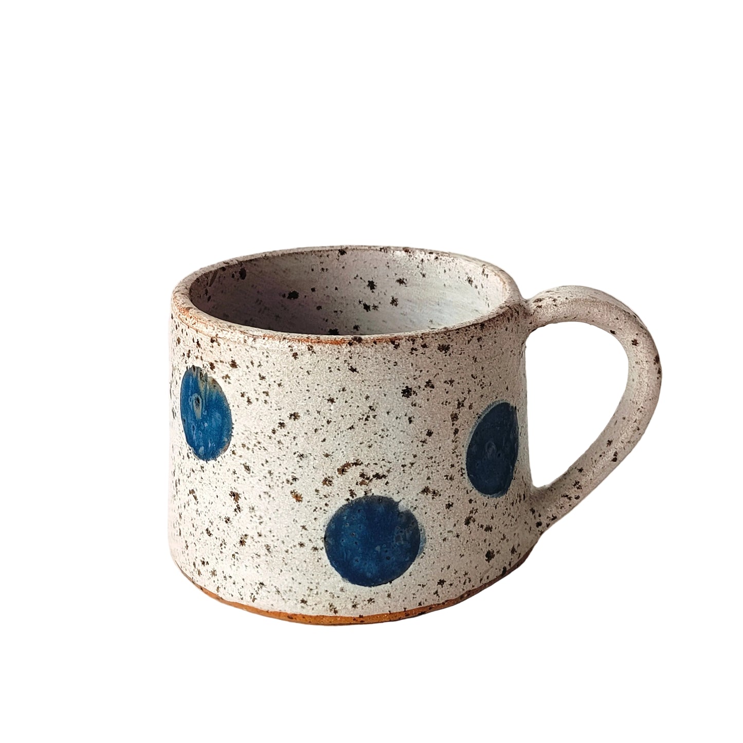 Speckled White With Blue Dots (iv)