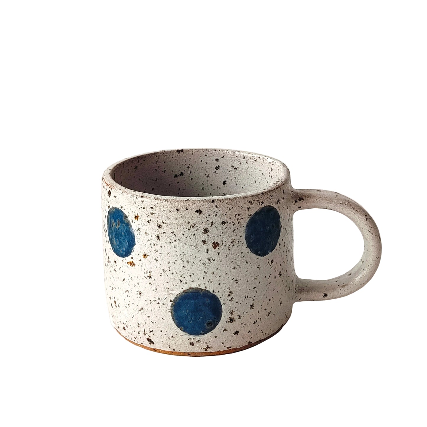 Speckled White With Blue Dots (iii)
