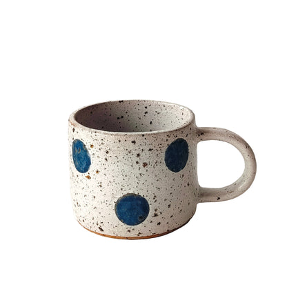 Speckled White With Blue Dots (iii)