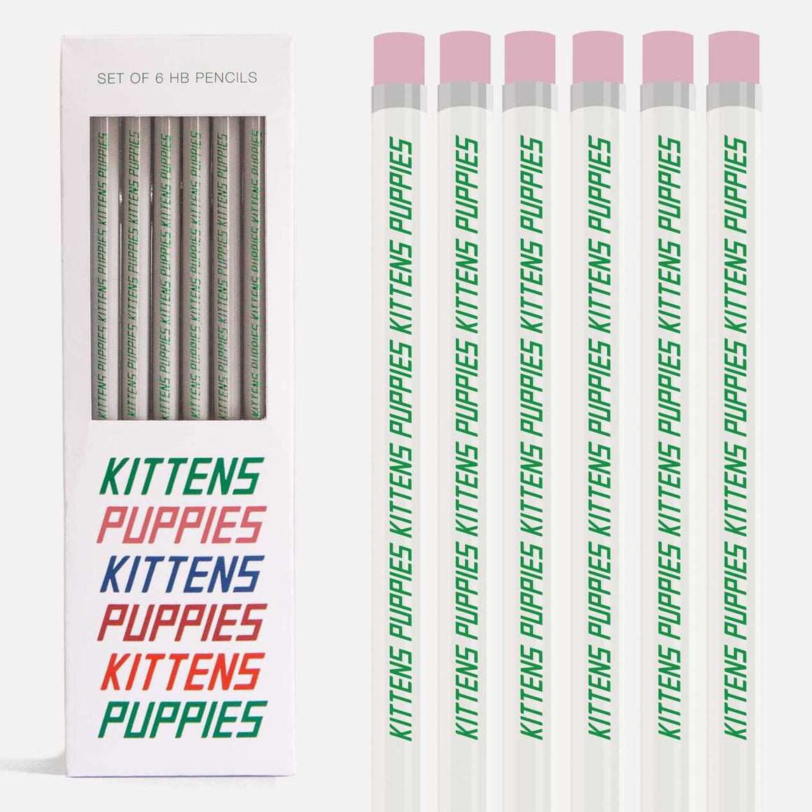 Kittens Puppies Pencils