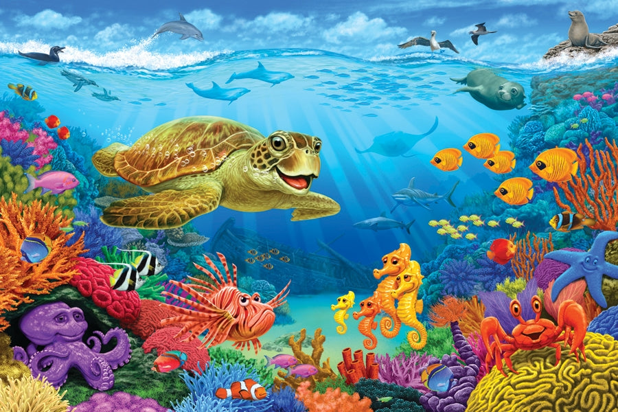 Ocean Reef Floor Puzzle (36 Pieces)