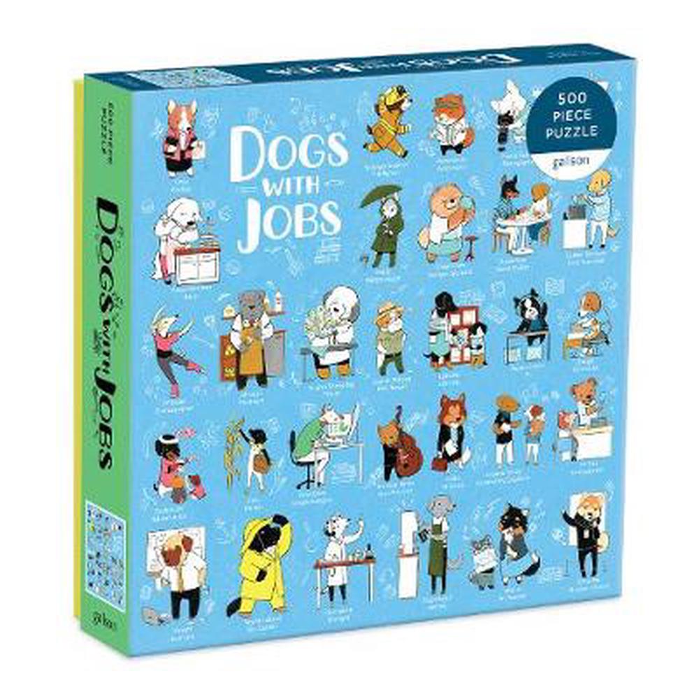 Dogs with Jobs - 500 Piece Puzzle