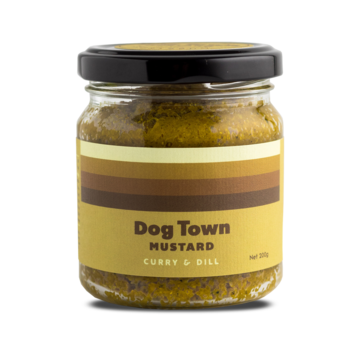 Dog Town Mustard: Curry & Dill