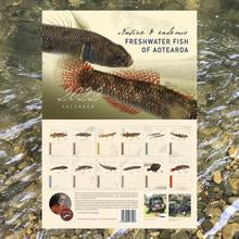Native & Endemic Freshwater Fish of Aotearoa 2022 Wall Calendar
