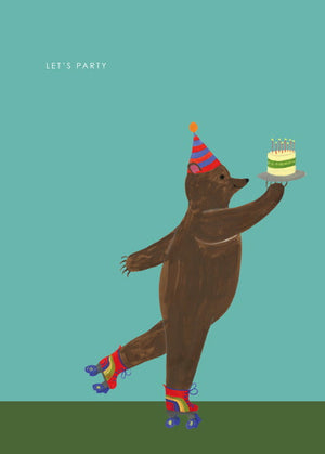Let's Party - Birthday Card
