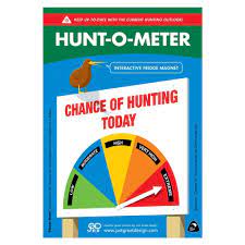 Hunting-O-Meter Magnet