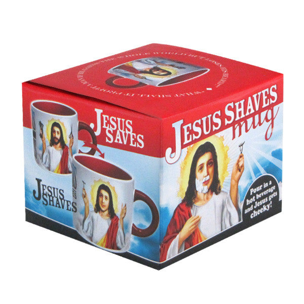 Jesus Shaves Mug