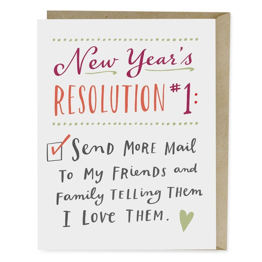New Year's Resolution #1