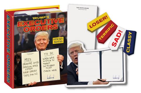 Trump Executive Orders Sticky Notes