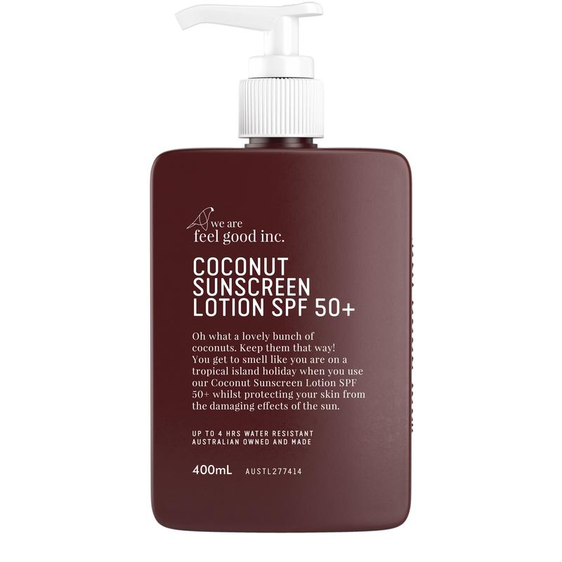 We Are Feel Good - Coconut Sunscreen SPF 50+ - 400mls