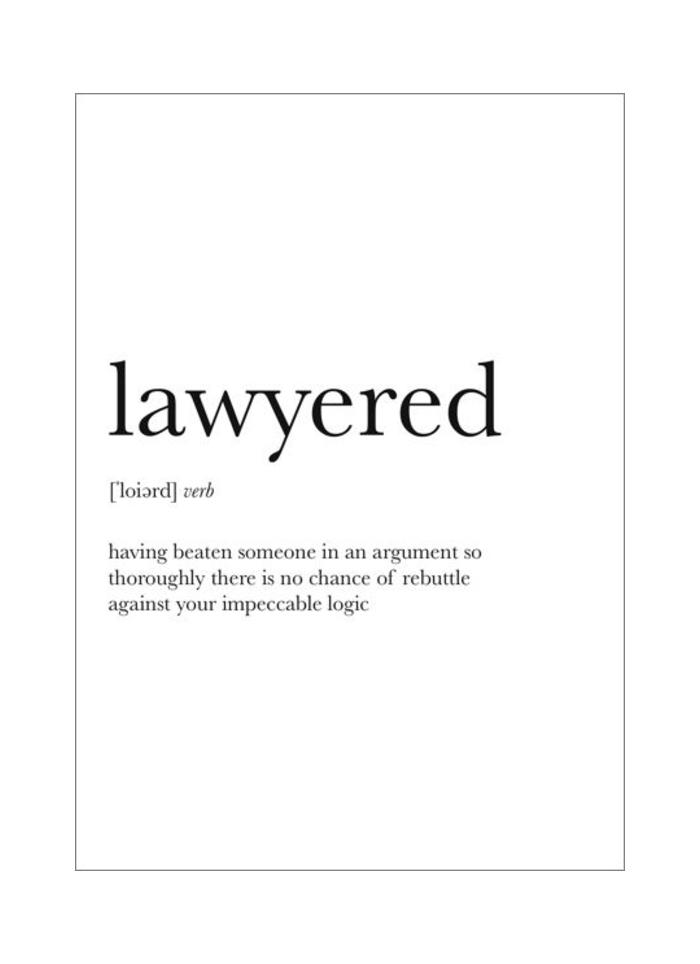 lawyered
