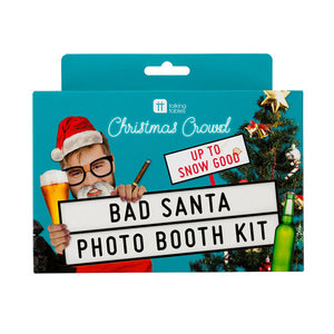 Bad Santa Photo Booth Kit