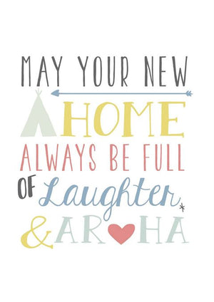 May Your New Home Always Be Full of Laughter