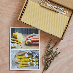 Create Your Own Rolled Beeswax Candles