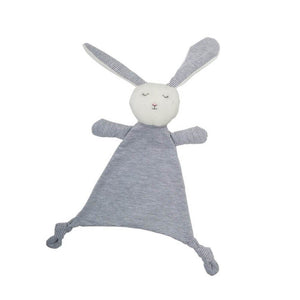 Grey Striped Bunny Comforter