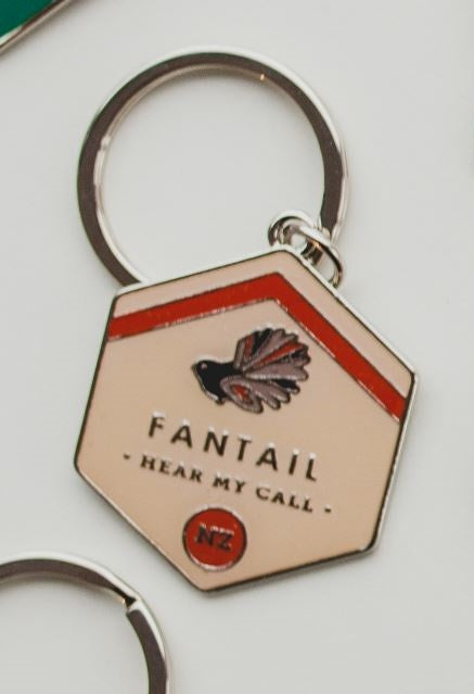 Fantail - Piwakawaka Key Ring