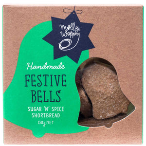 Handmade Festive Bells: Sugar 'n' Spice Shortbread