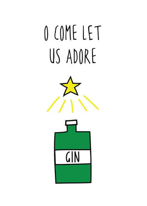 O Come Let Us Adore Gin