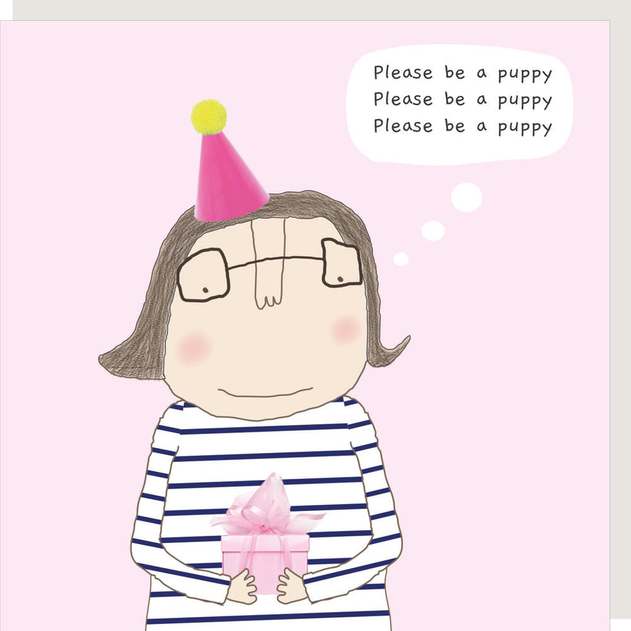 Please be a Puppy Card