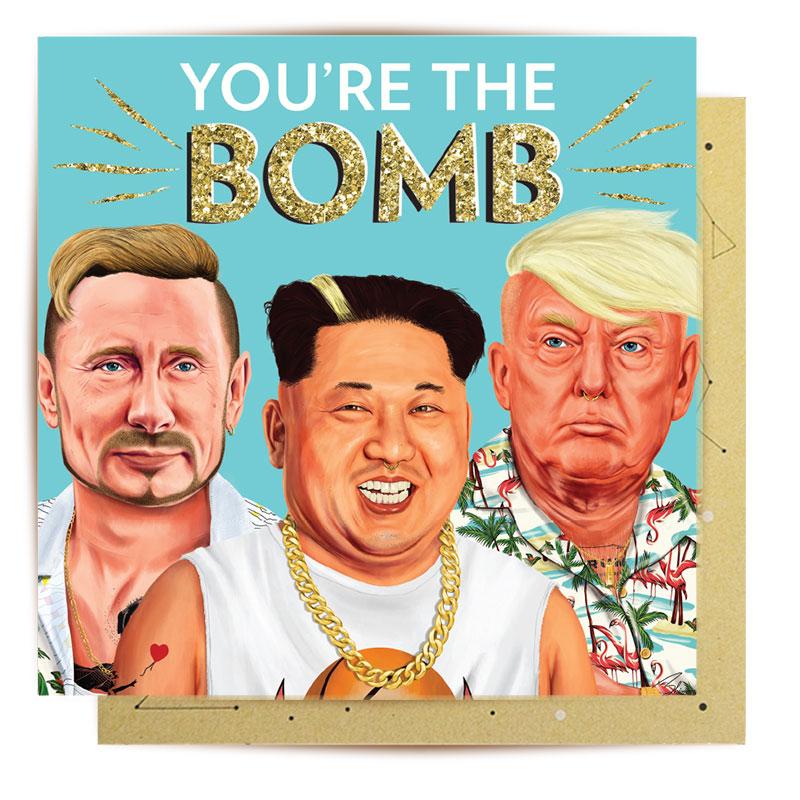 You're The Bomb Card