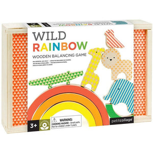 Wild Rainbow: Wooden Balancing Game