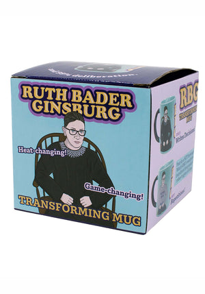 Ruth Bader Ginsburg Heat Transforming Mug