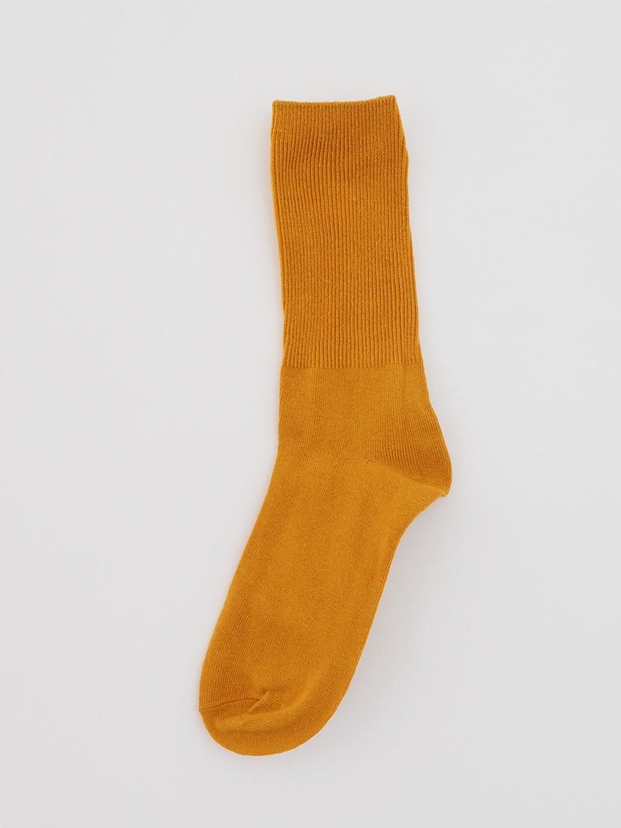 Ribbed socks - Kōwhai