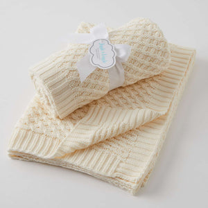 Weave Knit Baby Blanket